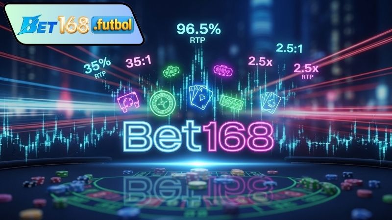 Cách xem tỷ lệ trả thưởng Bet168
